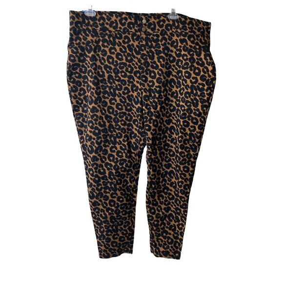 2 Pants Terra & Sky Women's High Rise Fitted Leggings & Skinny Mid-Rise JEGGING - Picture 7 of 8